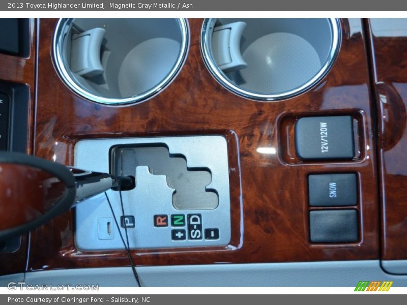 Magnetic Gray Metallic / Ash 2013 Toyota Highlander Limited