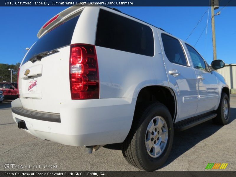 Summit White / Light Cashmere/Dark Cashmere 2013 Chevrolet Tahoe LT