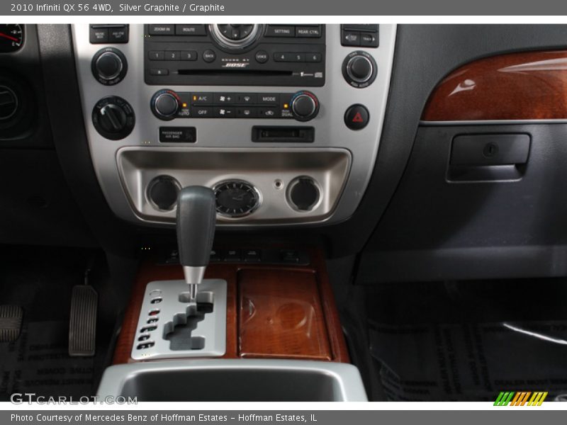 Silver Graphite / Graphite 2010 Infiniti QX 56 4WD