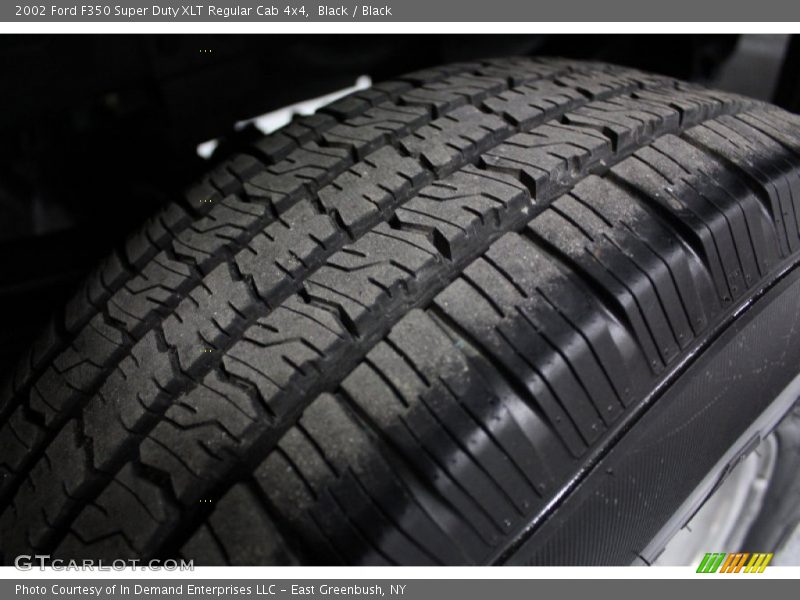 Black / Black 2002 Ford F350 Super Duty XLT Regular Cab 4x4