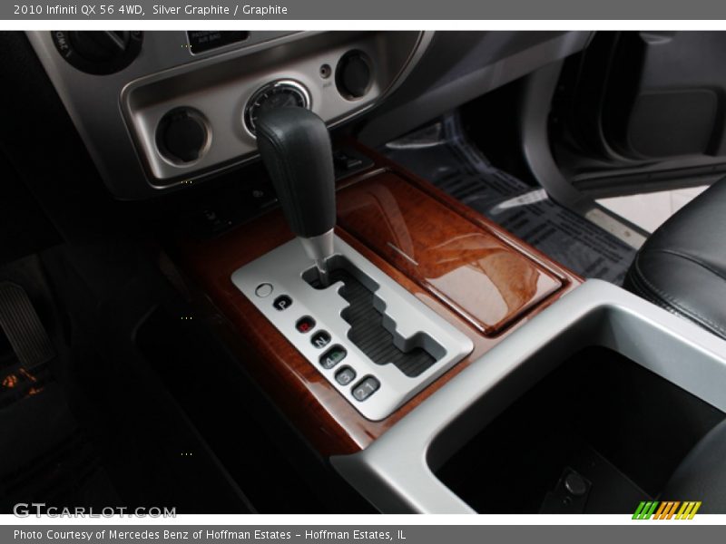 Silver Graphite / Graphite 2010 Infiniti QX 56 4WD