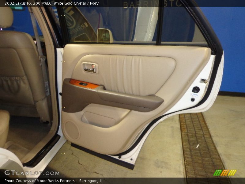 White Gold Crystal / Ivory 2002 Lexus RX 300 AWD