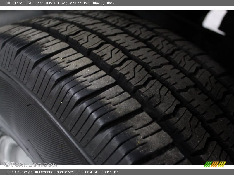 Black / Black 2002 Ford F350 Super Duty XLT Regular Cab 4x4