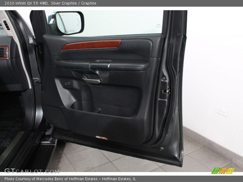 Silver Graphite / Graphite 2010 Infiniti QX 56 4WD