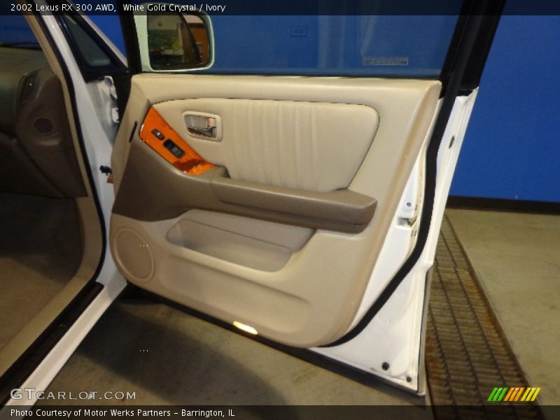 White Gold Crystal / Ivory 2002 Lexus RX 300 AWD