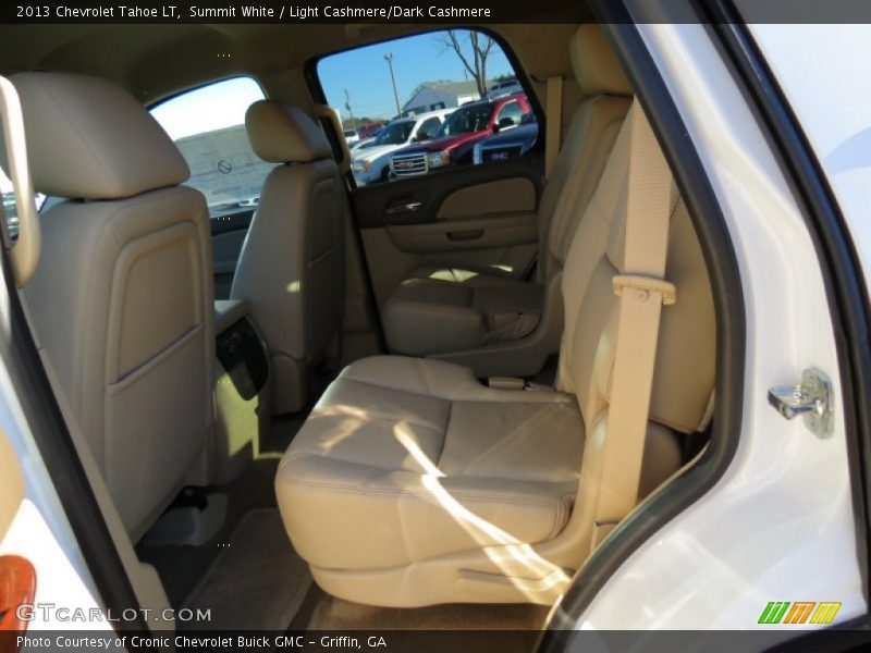 Summit White / Light Cashmere/Dark Cashmere 2013 Chevrolet Tahoe LT