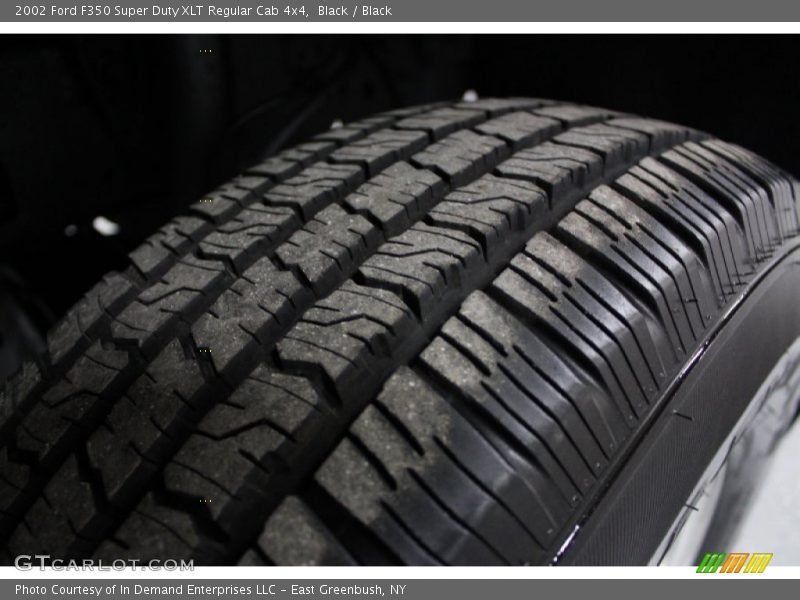 Black / Black 2002 Ford F350 Super Duty XLT Regular Cab 4x4