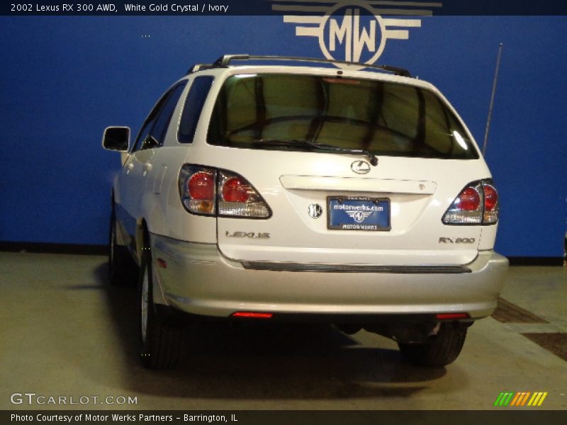 White Gold Crystal / Ivory 2002 Lexus RX 300 AWD