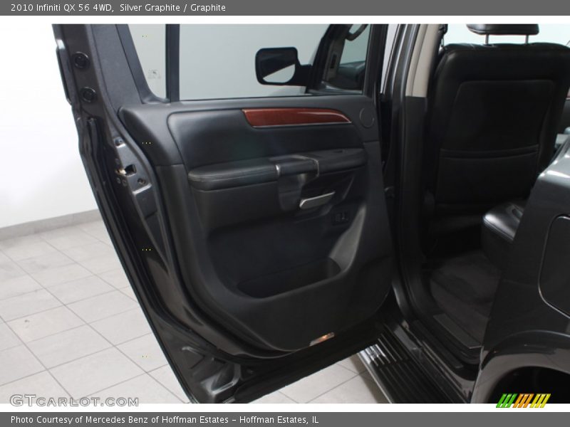 Silver Graphite / Graphite 2010 Infiniti QX 56 4WD