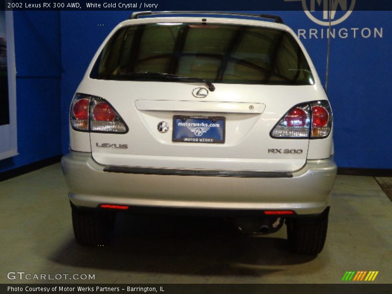 White Gold Crystal / Ivory 2002 Lexus RX 300 AWD