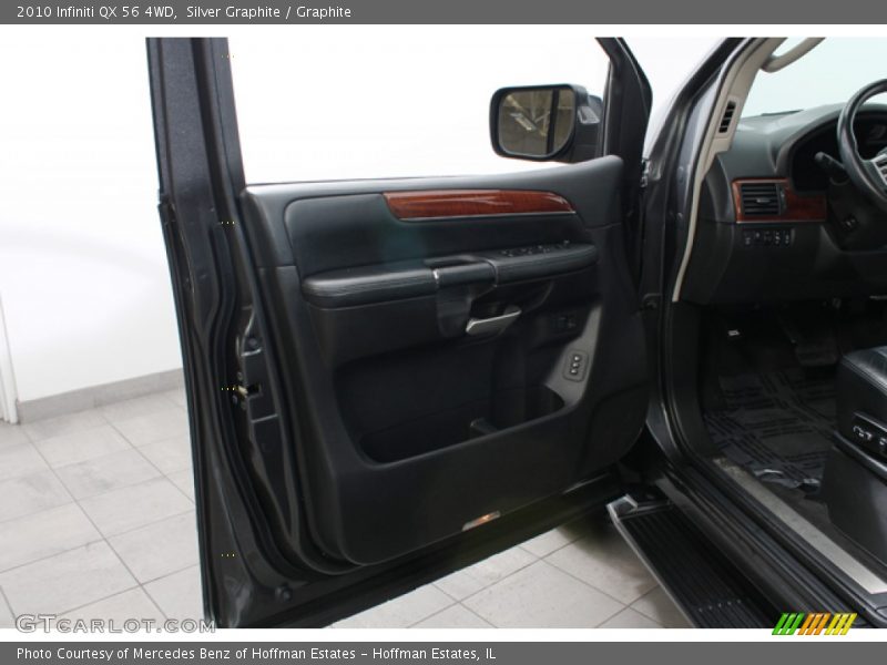 Silver Graphite / Graphite 2010 Infiniti QX 56 4WD