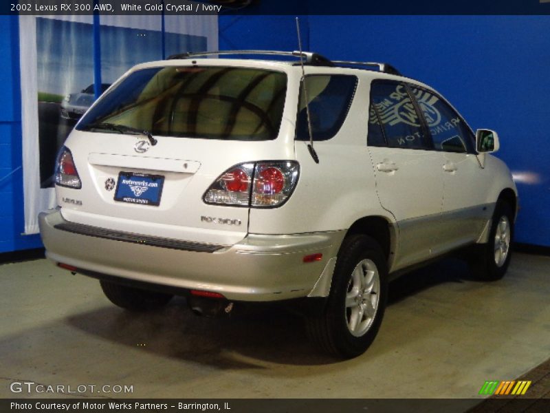 White Gold Crystal / Ivory 2002 Lexus RX 300 AWD