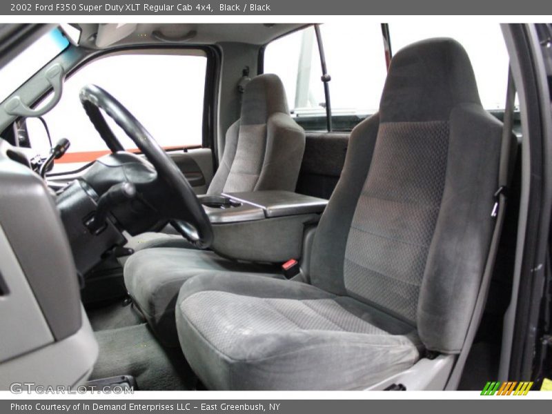 Front Seat of 2002 F350 Super Duty XLT Regular Cab 4x4