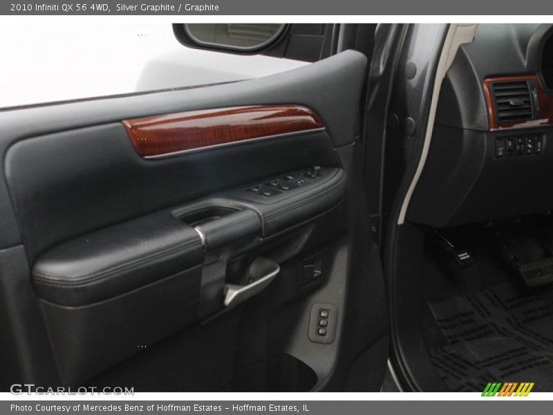 Silver Graphite / Graphite 2010 Infiniti QX 56 4WD