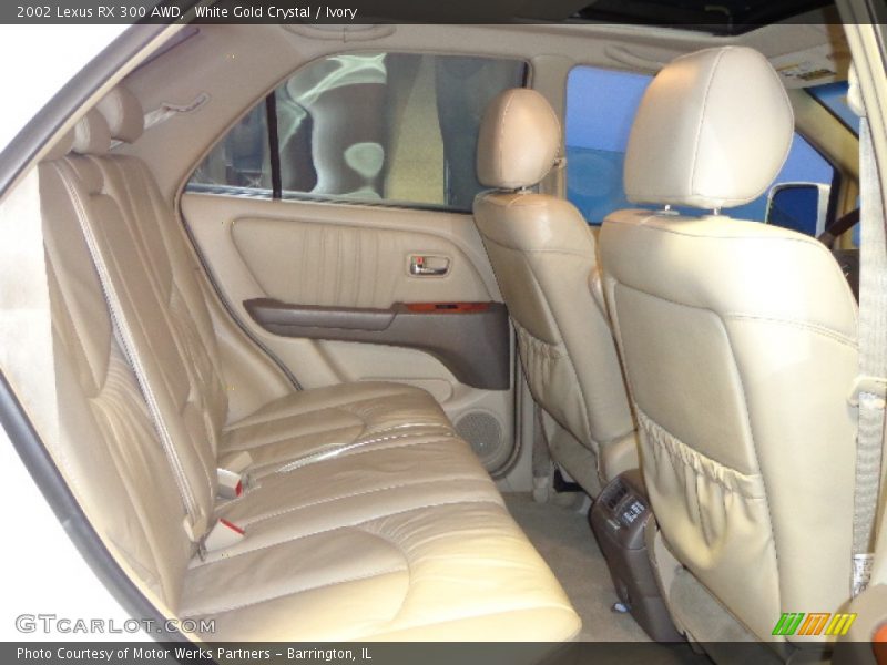 White Gold Crystal / Ivory 2002 Lexus RX 300 AWD