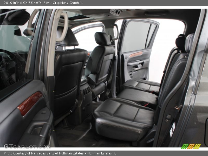 Silver Graphite / Graphite 2010 Infiniti QX 56 4WD