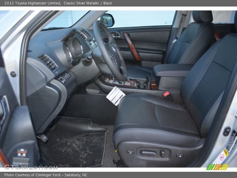 Classic Silver Metallic / Black 2013 Toyota Highlander Limited