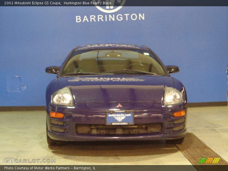 Huntington Blue Pearl / Black 2001 Mitsubishi Eclipse GS Coupe