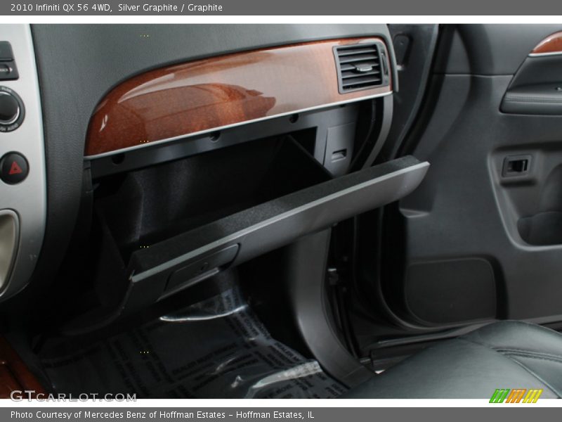 Silver Graphite / Graphite 2010 Infiniti QX 56 4WD