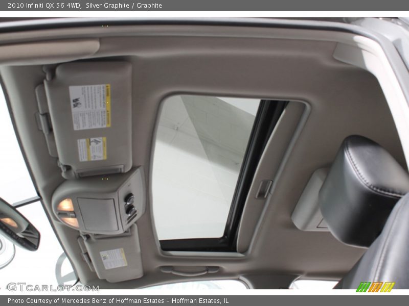 Silver Graphite / Graphite 2010 Infiniti QX 56 4WD