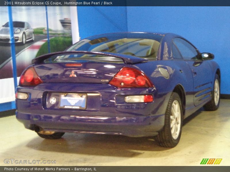 Huntington Blue Pearl / Black 2001 Mitsubishi Eclipse GS Coupe