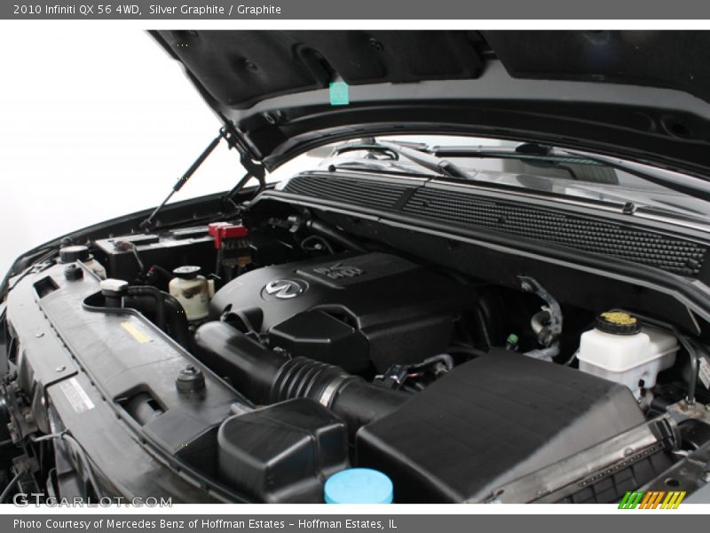 Silver Graphite / Graphite 2010 Infiniti QX 56 4WD
