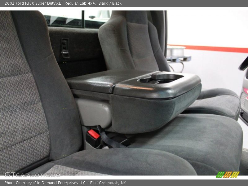 Black / Black 2002 Ford F350 Super Duty XLT Regular Cab 4x4