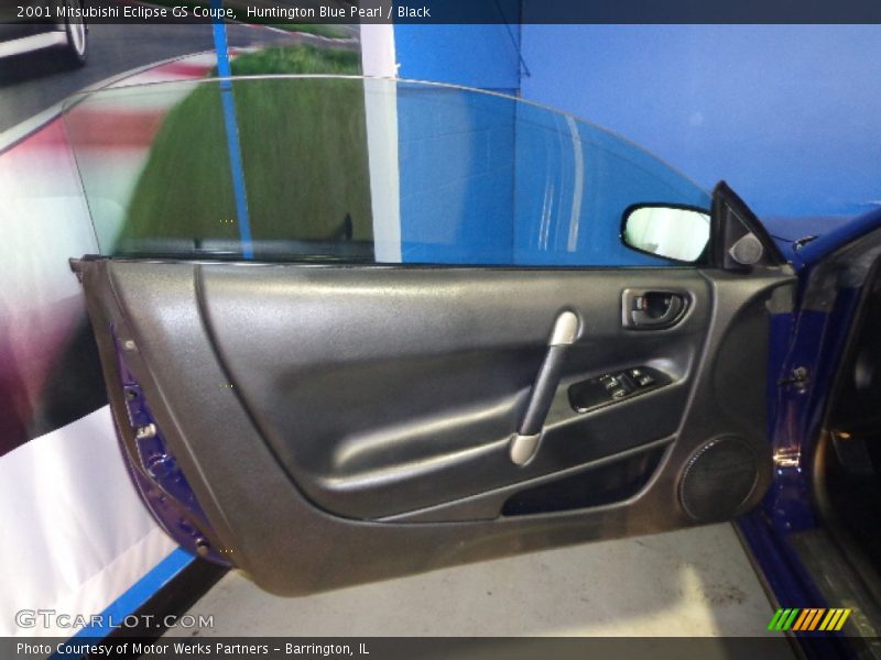 Huntington Blue Pearl / Black 2001 Mitsubishi Eclipse GS Coupe