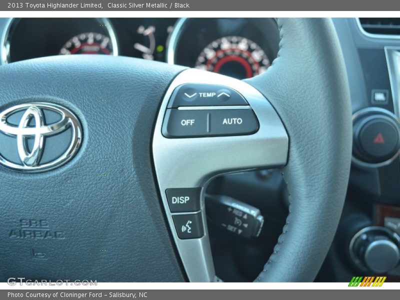 Classic Silver Metallic / Black 2013 Toyota Highlander Limited