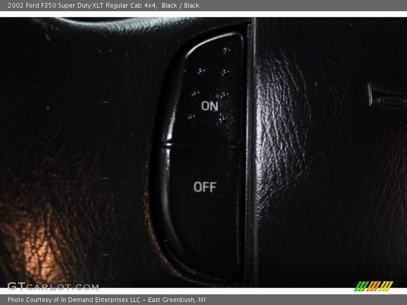Black / Black 2002 Ford F350 Super Duty XLT Regular Cab 4x4