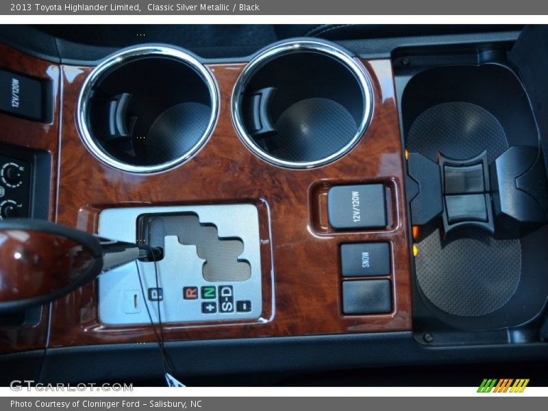 Classic Silver Metallic / Black 2013 Toyota Highlander Limited