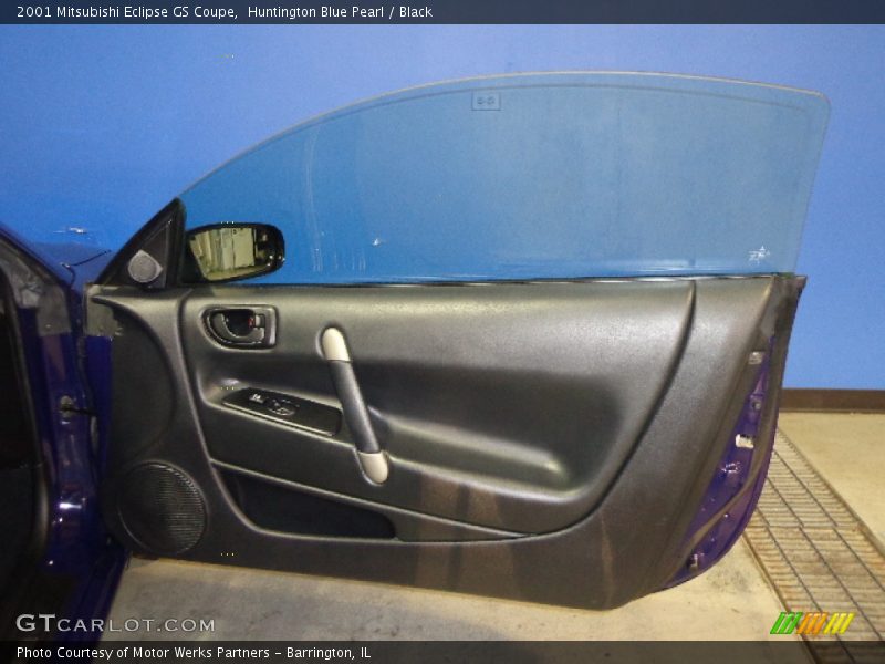 Huntington Blue Pearl / Black 2001 Mitsubishi Eclipse GS Coupe
