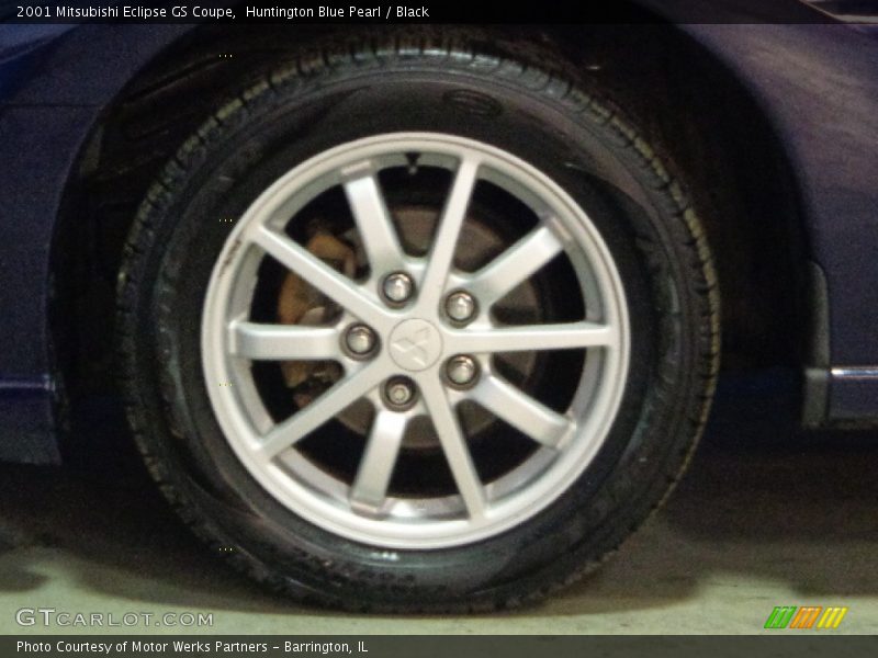 Huntington Blue Pearl / Black 2001 Mitsubishi Eclipse GS Coupe