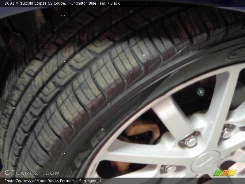 Huntington Blue Pearl / Black 2001 Mitsubishi Eclipse GS Coupe