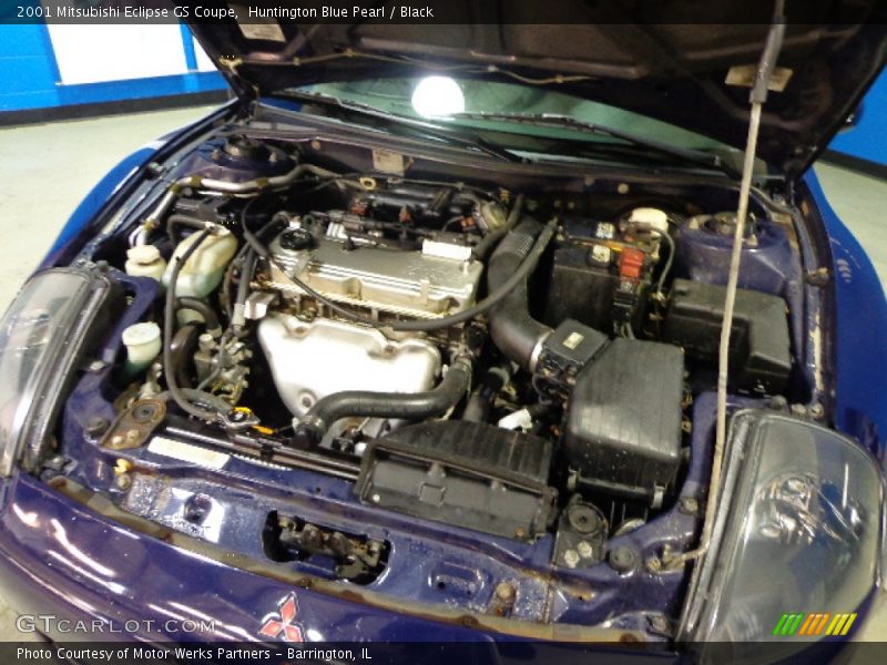 Huntington Blue Pearl / Black 2001 Mitsubishi Eclipse GS Coupe