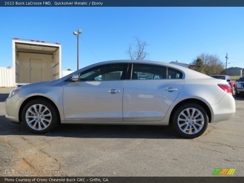 Quicksilver Metallic / Ebony 2013 Buick LaCrosse FWD