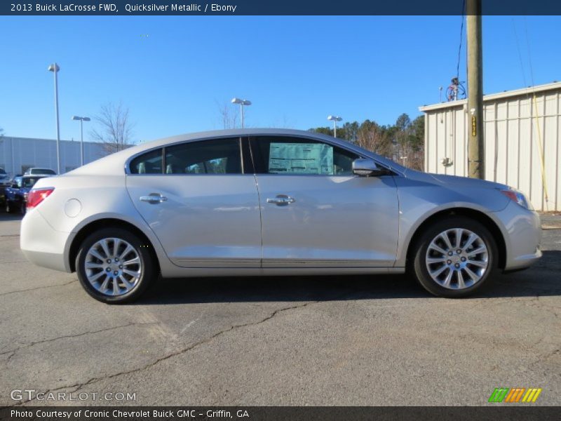Quicksilver Metallic / Ebony 2013 Buick LaCrosse FWD
