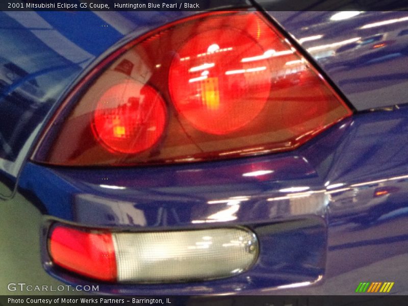 Huntington Blue Pearl / Black 2001 Mitsubishi Eclipse GS Coupe