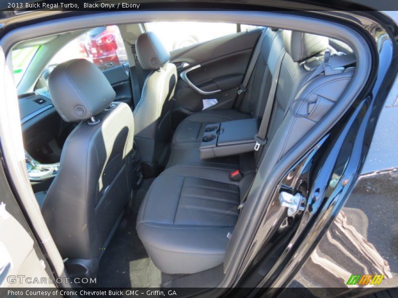 Rear Seat of 2013 Regal Turbo
