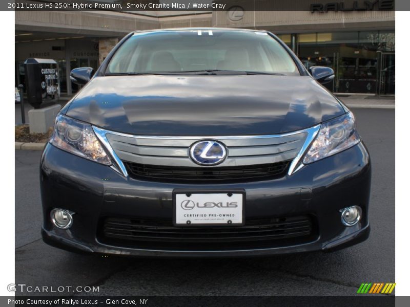 Smoky Granite Mica / Water Gray 2011 Lexus HS 250h Hybrid Premium