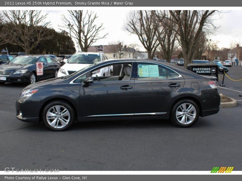 Smoky Granite Mica / Water Gray 2011 Lexus HS 250h Hybrid Premium