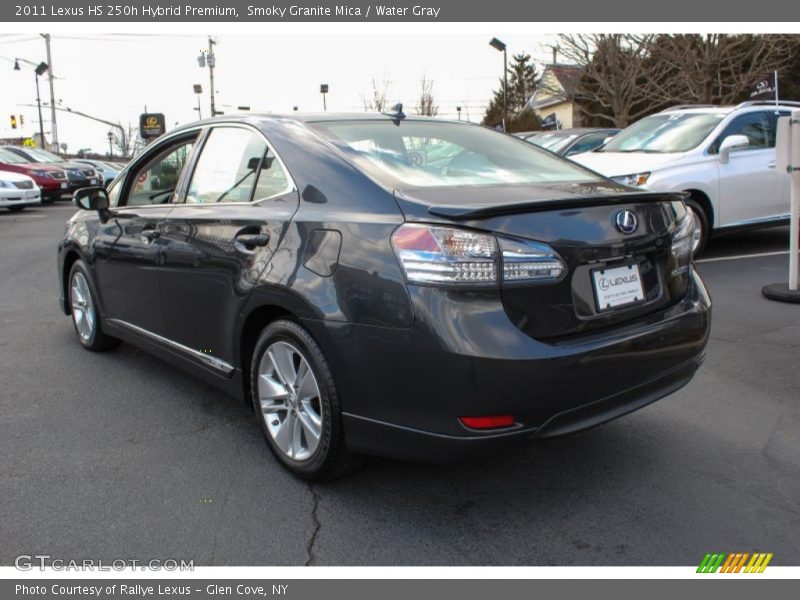 Smoky Granite Mica / Water Gray 2011 Lexus HS 250h Hybrid Premium