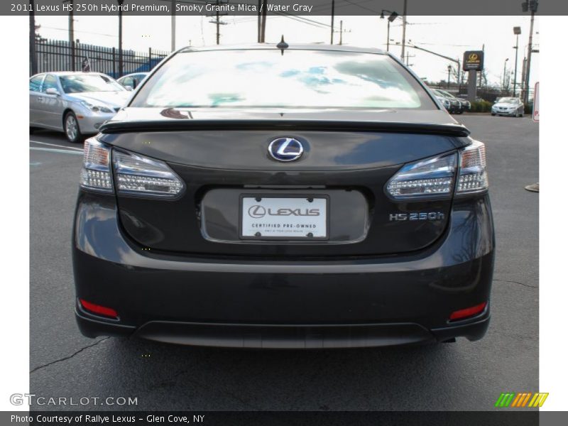Smoky Granite Mica / Water Gray 2011 Lexus HS 250h Hybrid Premium