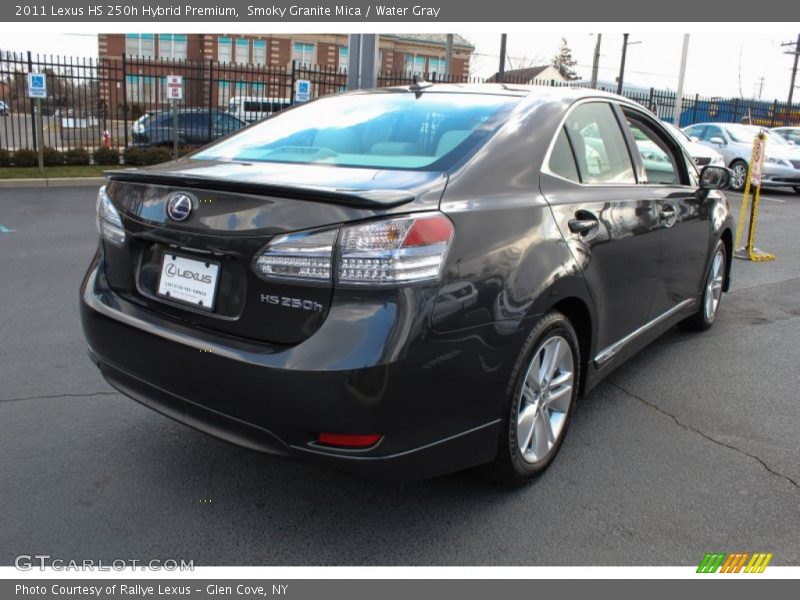 Smoky Granite Mica / Water Gray 2011 Lexus HS 250h Hybrid Premium