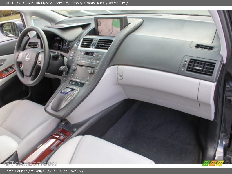 Smoky Granite Mica / Water Gray 2011 Lexus HS 250h Hybrid Premium