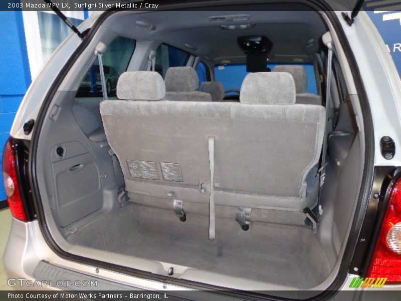 Sunlight Silver Metallic / Gray 2003 Mazda MPV LX