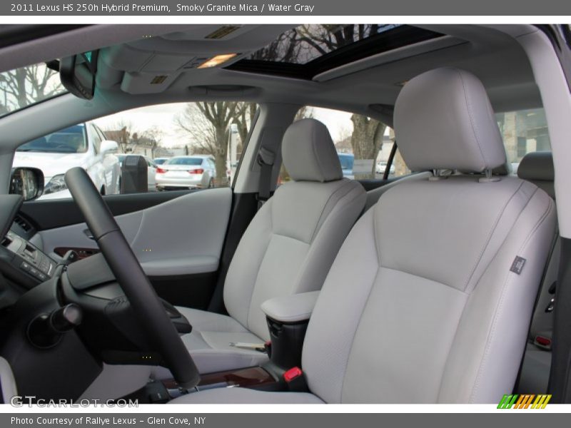 Smoky Granite Mica / Water Gray 2011 Lexus HS 250h Hybrid Premium