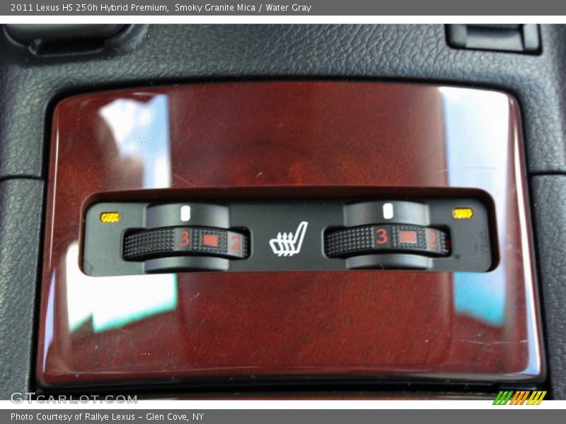 Smoky Granite Mica / Water Gray 2011 Lexus HS 250h Hybrid Premium