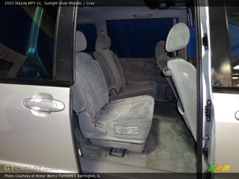 Sunlight Silver Metallic / Gray 2003 Mazda MPV LX