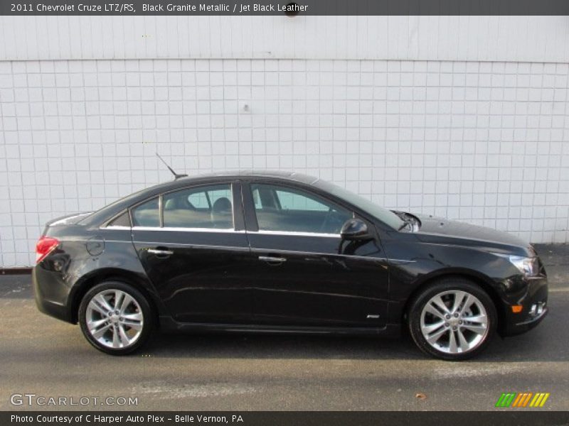 Black Granite Metallic / Jet Black Leather 2011 Chevrolet Cruze LTZ/RS